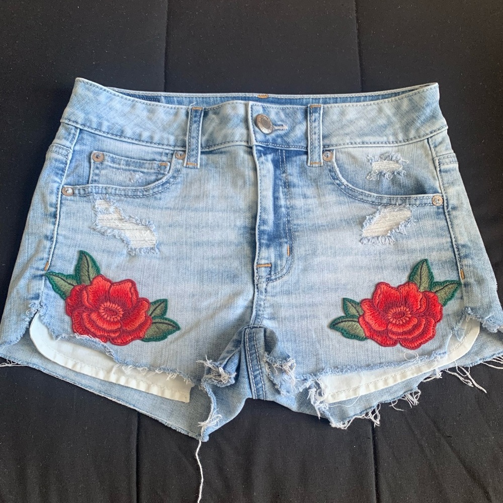 American Eagle Hi rise Shortie Size 2 Womens